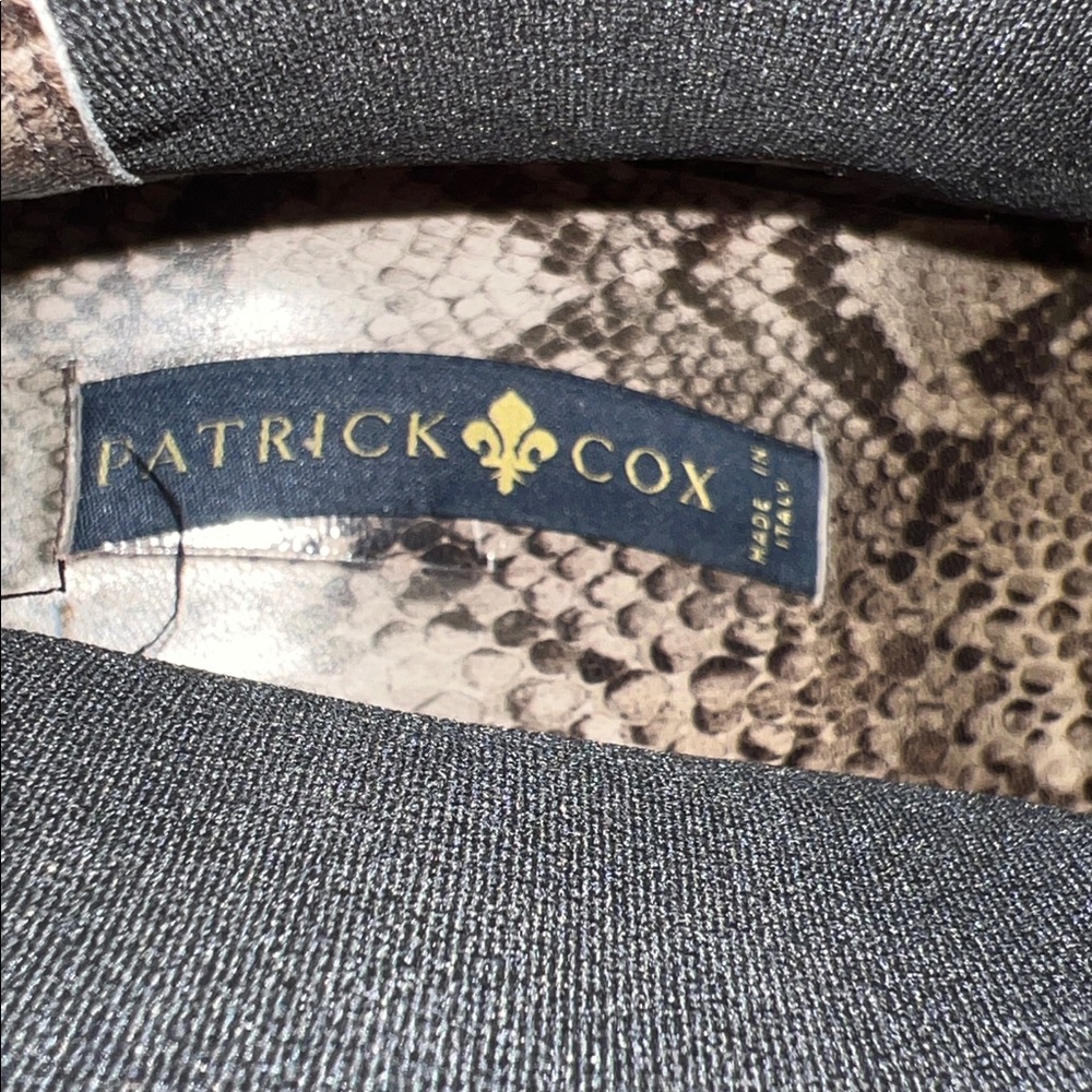 Patrick Cox Rich Black Leather Shoes View 5